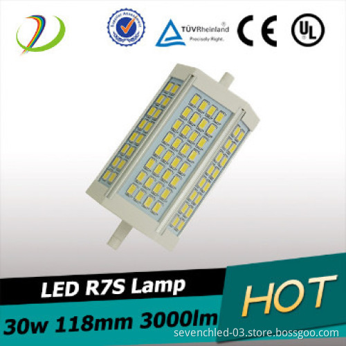 High lumen 3100lm CRI>80 Samsung 5630smd New 30w R7S led lamp h